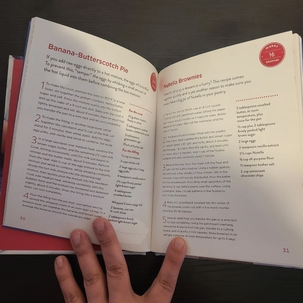 Junior Baker Cookbook Hardcover - Picture 3 of 3